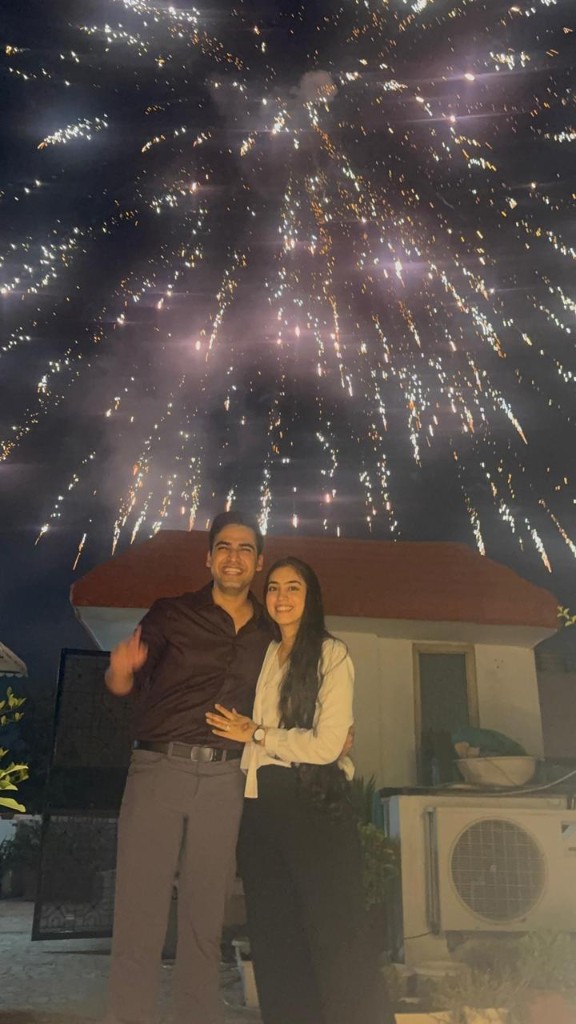 Fireworks celebration